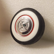 Load image into Gallery viewer, "The Monarch" 50s style hubcap set for 1:10 RC