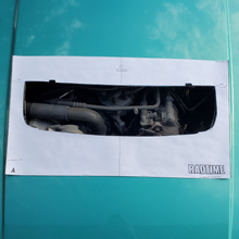 Load image into Gallery viewer, Heat Extractor Hood Insert Template